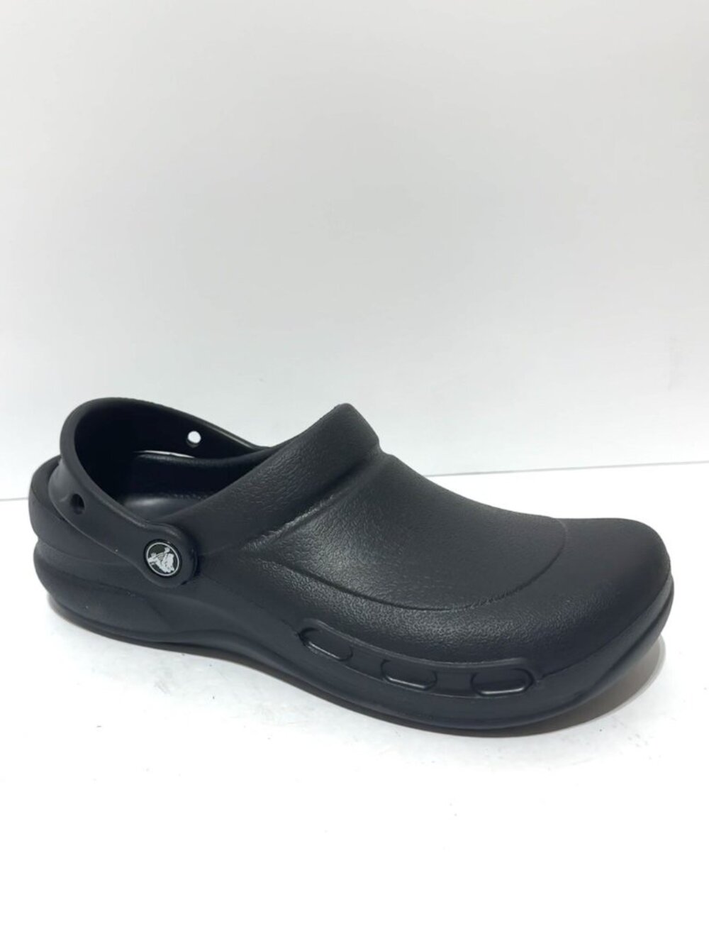 Crocs Womens Bistro Work Clogs Black Size 9